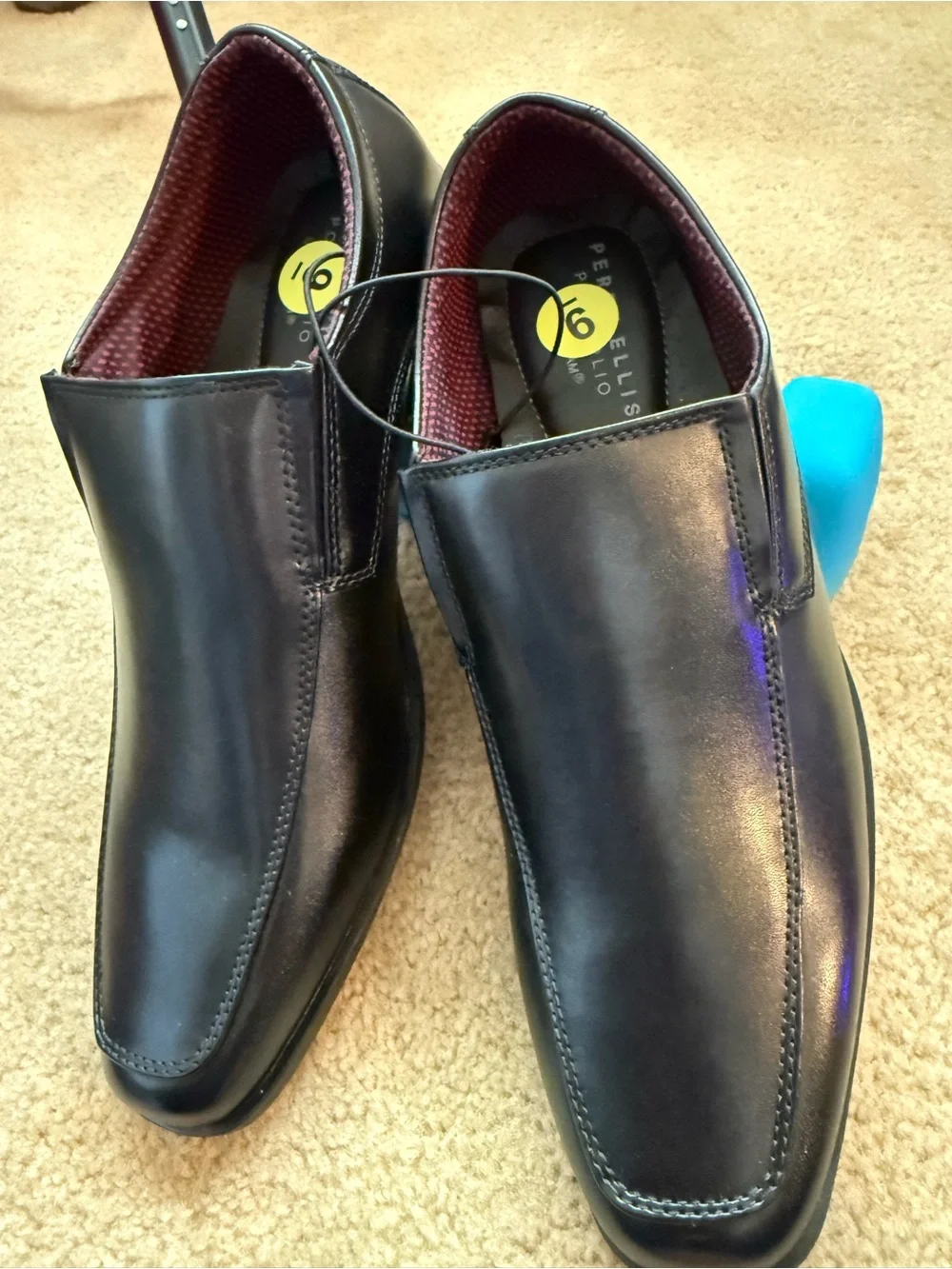 Perry Ellis Black Slip-On Men’s Dress Shoes size 9
